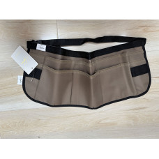 TOPDRESS Single Side Tool Belt Pouch for Carpenters and Builders Durable Canvas Construction Adjustable Belt for Custom Fit