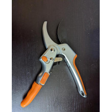 TOPDRESS Garden Shears with Ratchet Anvil, Professional Pruners for Gardening